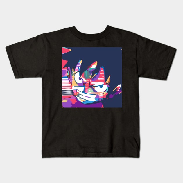 Luffy Kids T-Shirt by BarnawiMT